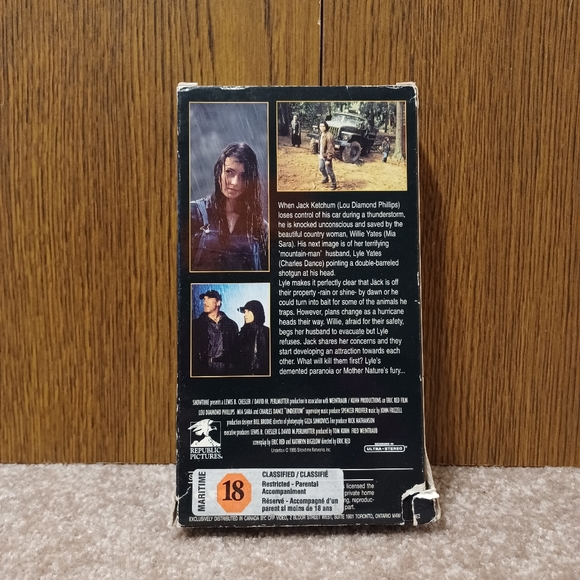 Undertow VHS - Picture 2 of 5